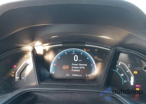 2020 Honda Civic Lx из США, поврежденный, VIN 2HGFC2F69LH573702